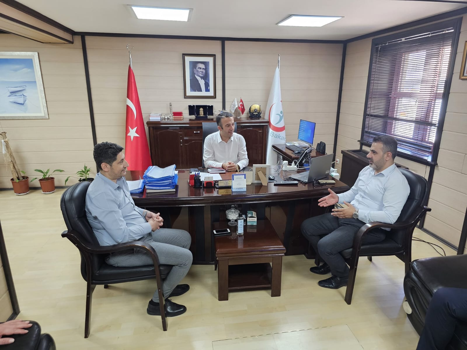 “SAĞLIK HİZMETLERİ İÇİN İSTİŞARELERİMİZİ SÜRDÜRECEĞİZ”