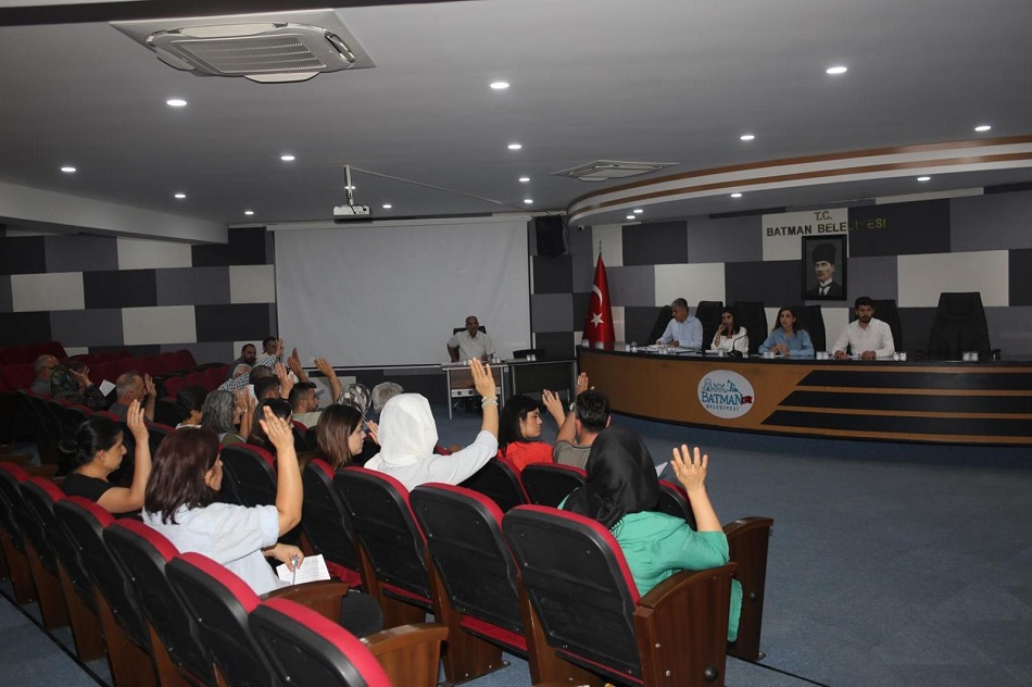 Belediye meclisi toplandı