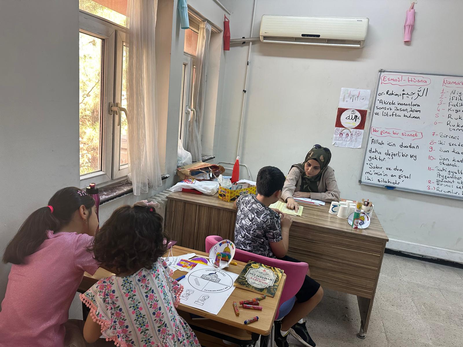 Çocuklar Kudüs’ü çizdiler