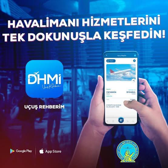 ‘DHMİ Uçuş Rehberim’le yolculara kolaylık