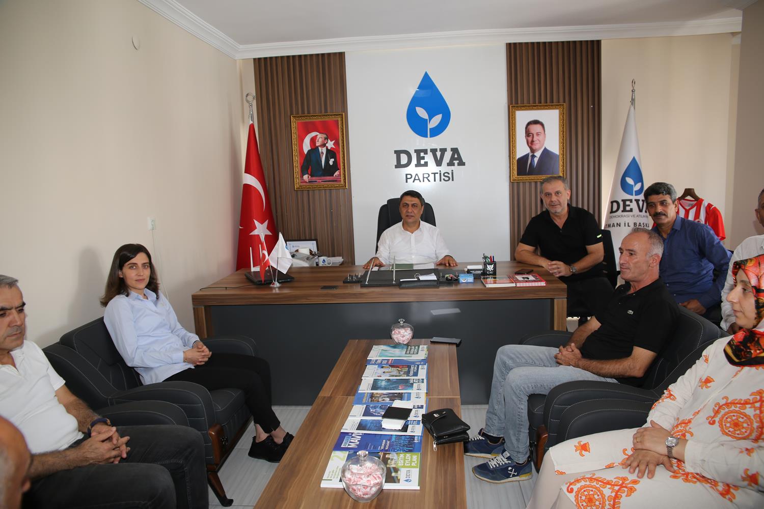 Eşbaşkanlardan DEVA’ya ziyaret