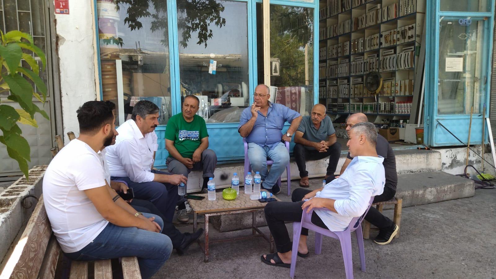 “Esnafın sorunlarını çözmek için çalışıyoruz”