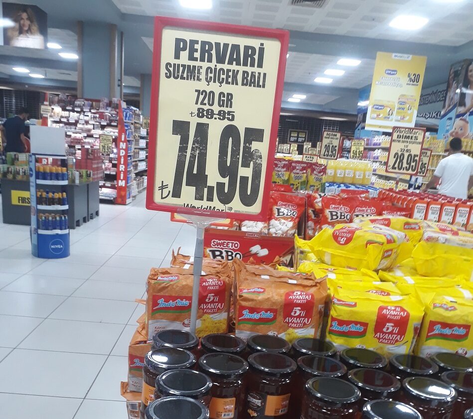 Fırsat ürünü bal 75 lira