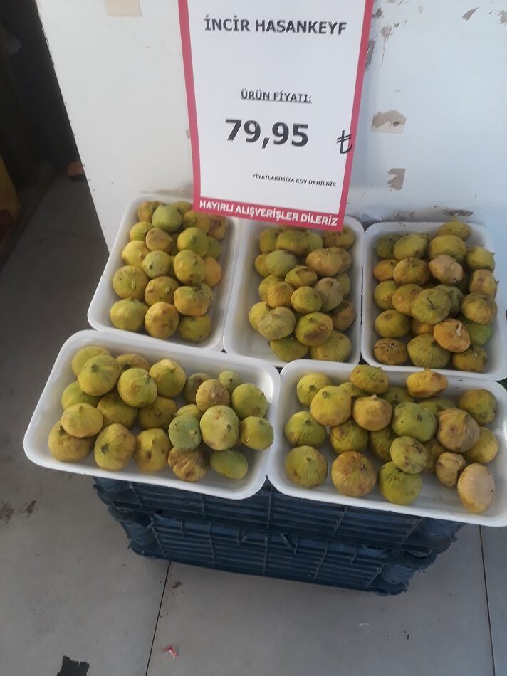 Hasankeyf incirleri tezgahlarda