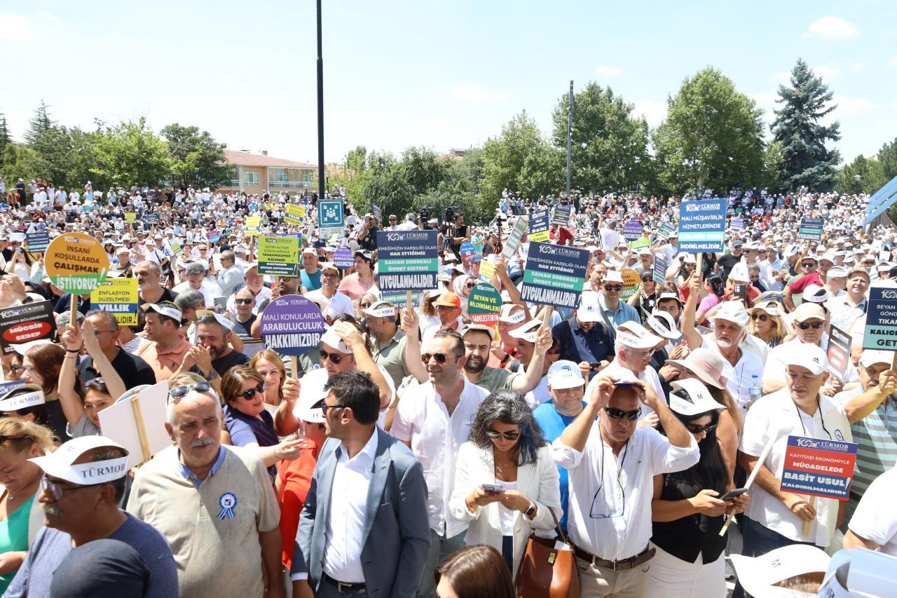 Ankara’da eylem yaptılar