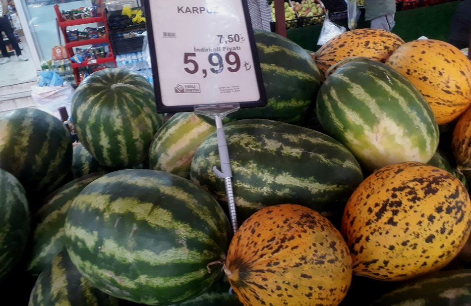Karpuz fiyatında düşüş
