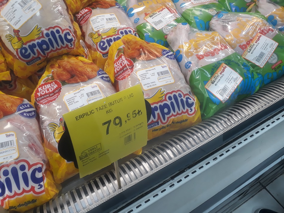 Tüm piliçler 80 lira