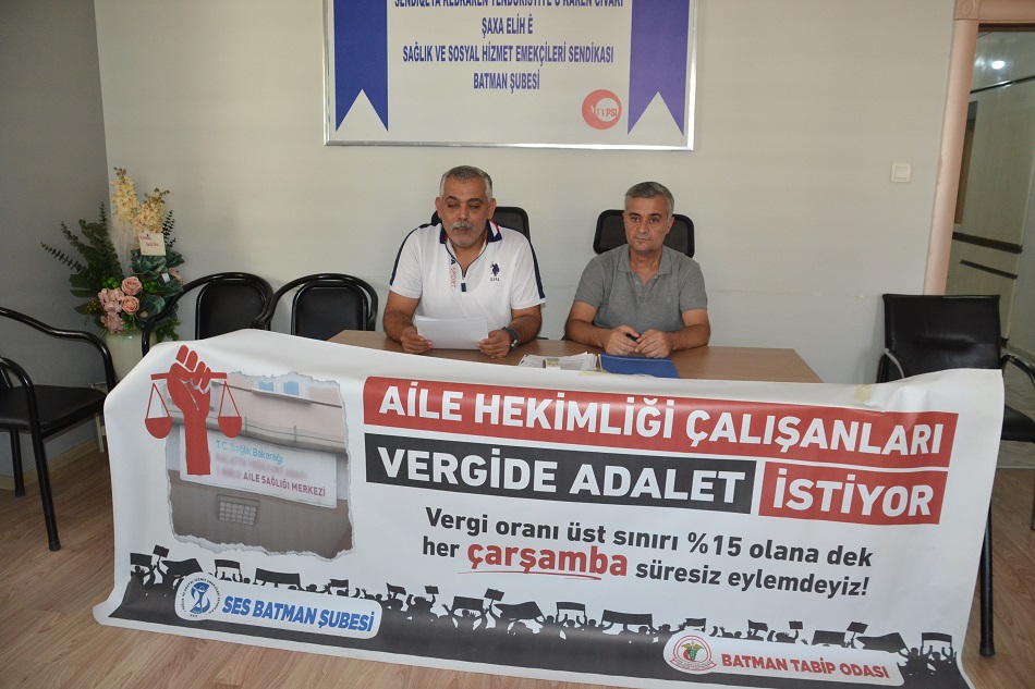 ‘Vergide adalet’ eylemleri 22. haftasında
