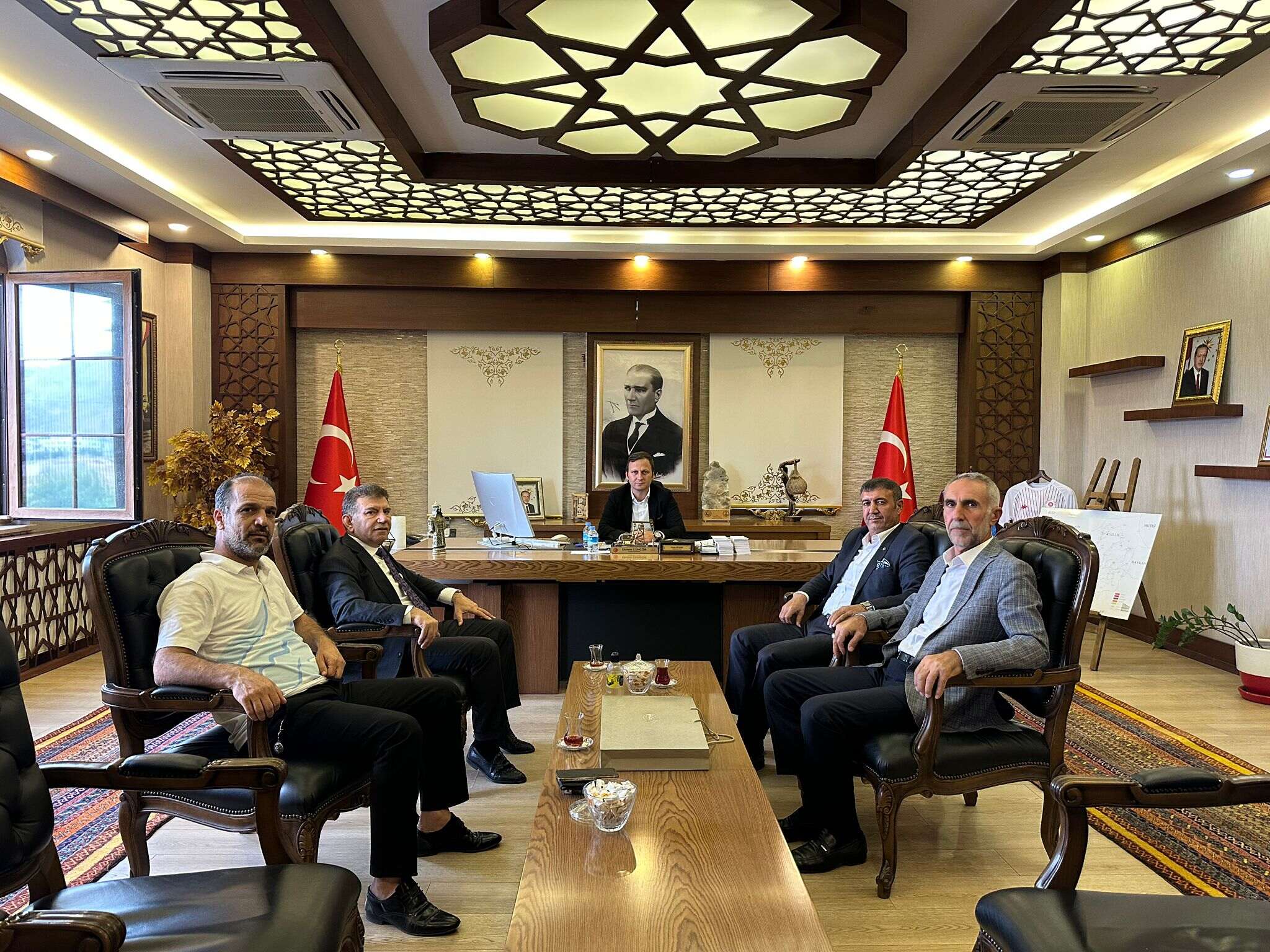 Demir’den Kaymakam Güngör’e ziyaret