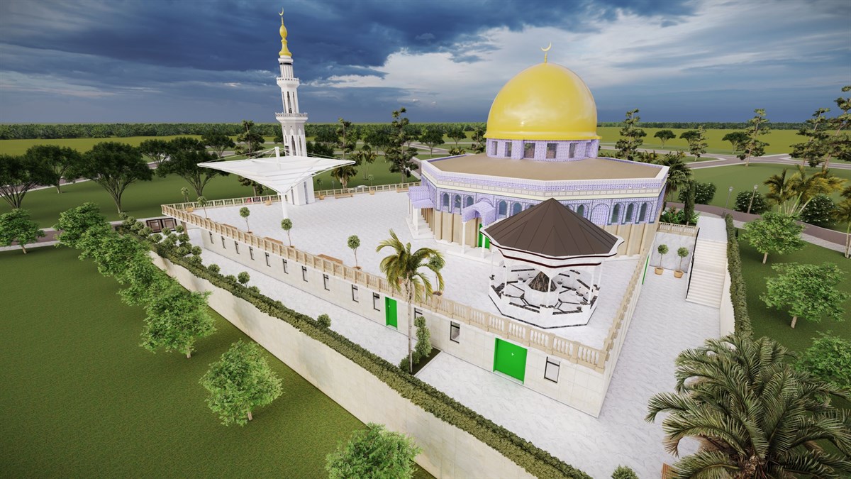 Hayırseverden Çamlıtepe’ye modern cami