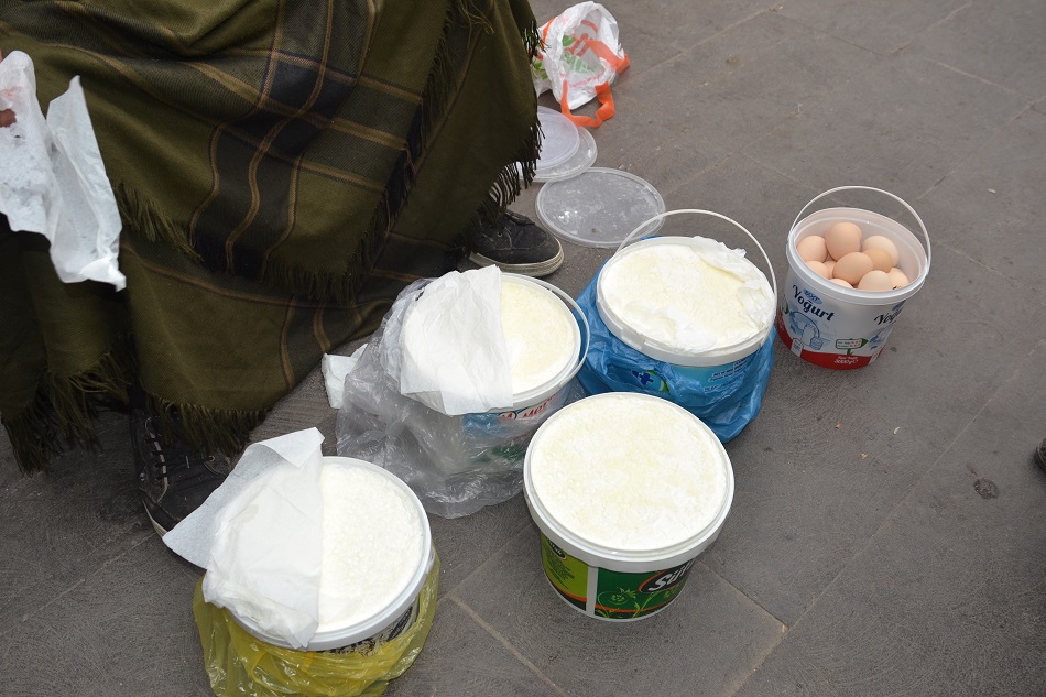 Köy ürünlerine yoğun ilgi