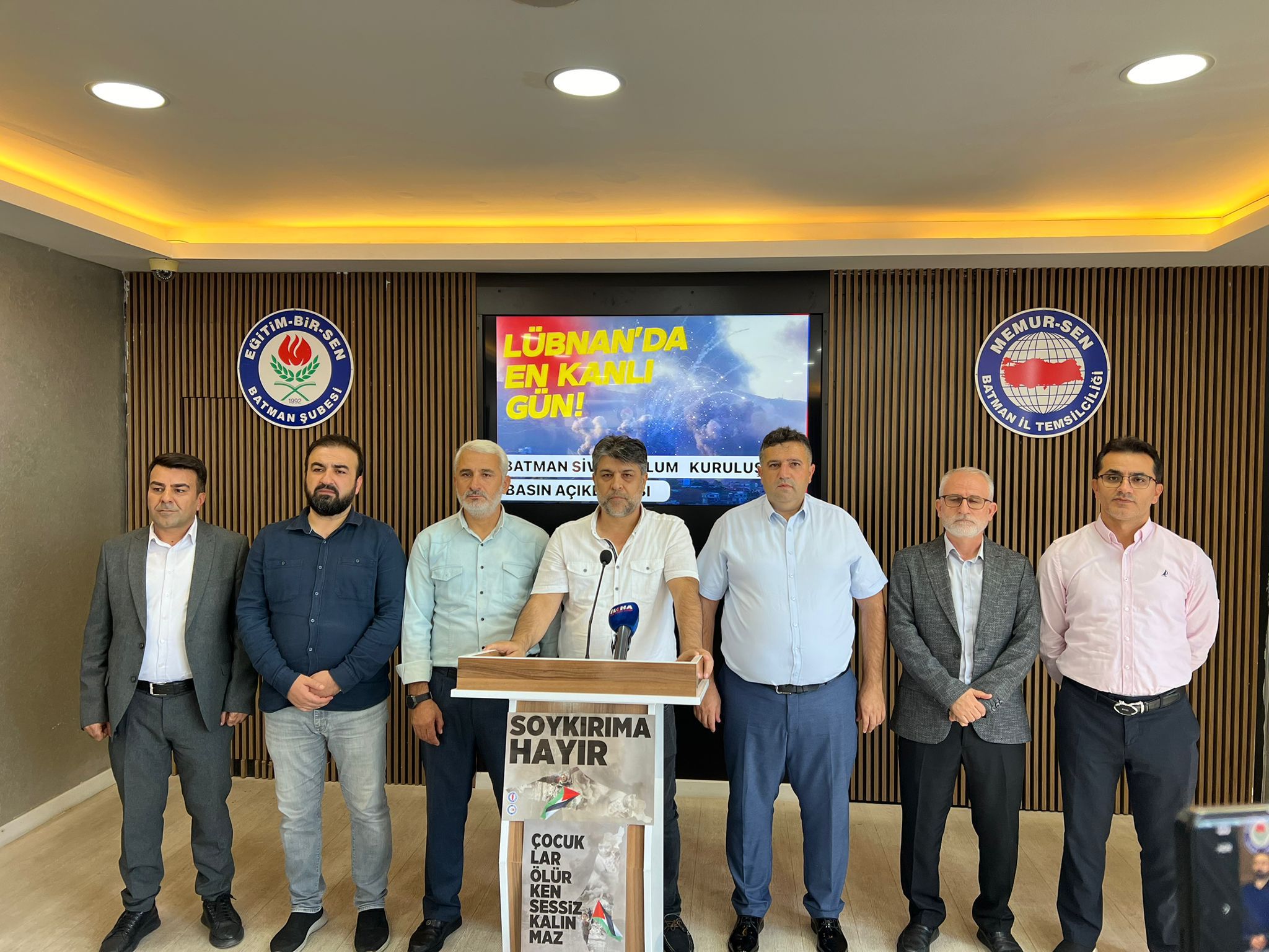 “Lübnan halkının güvenliği sağlanmalı”