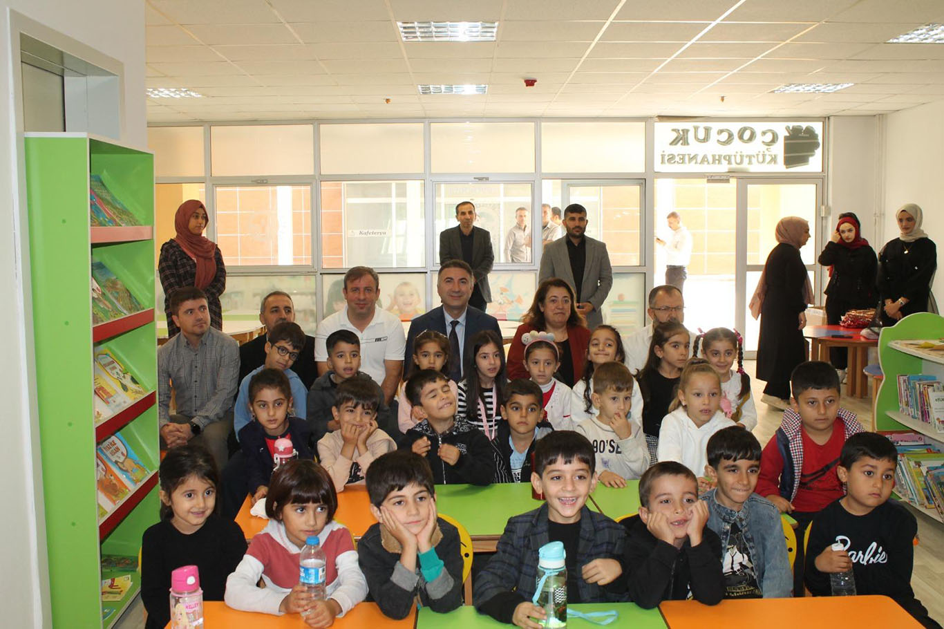 Minik ziyaretçileri ağırladı