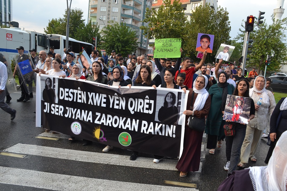 Narin için yürüdüler