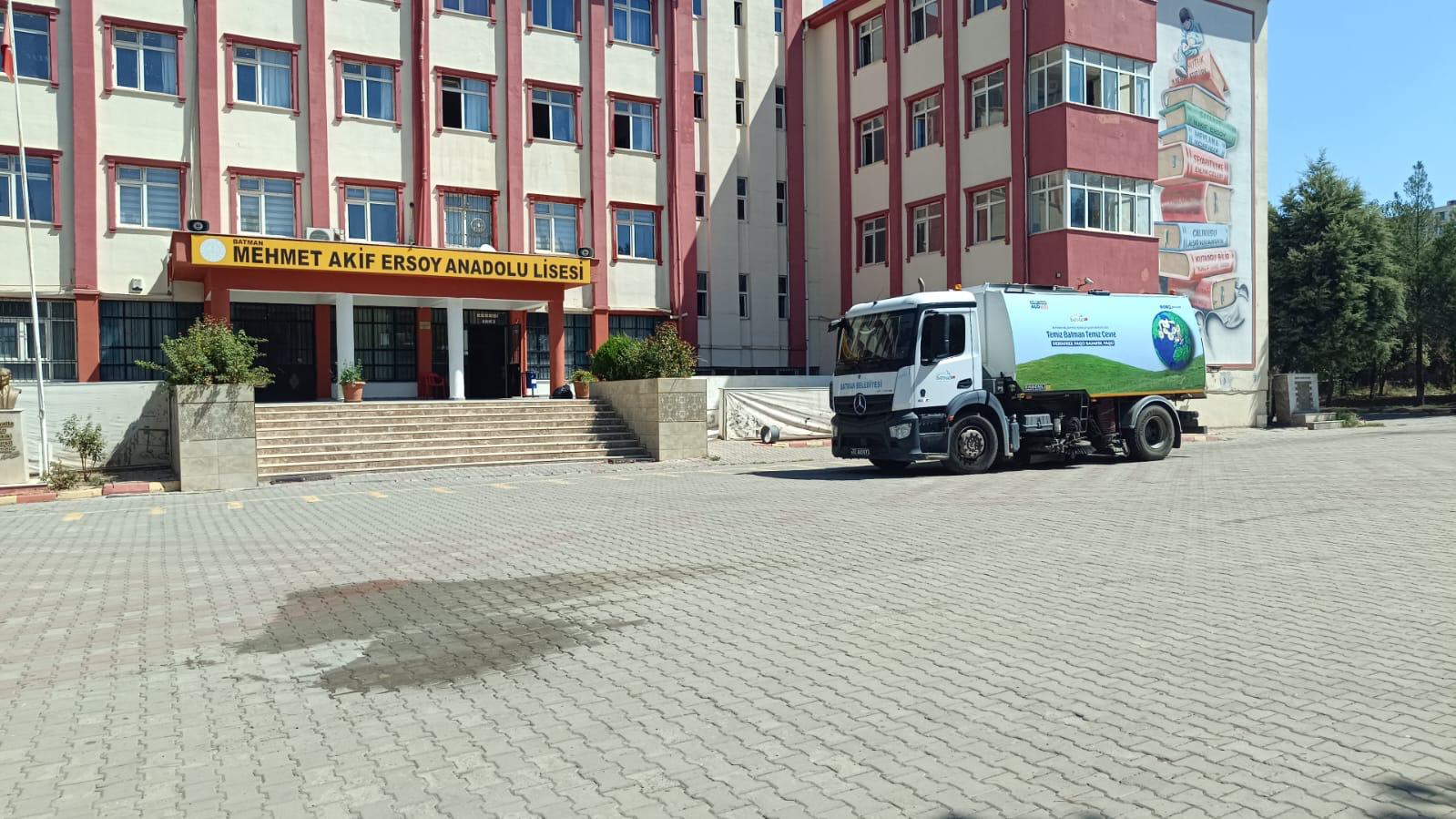 Okullarda temizlik seferberliği