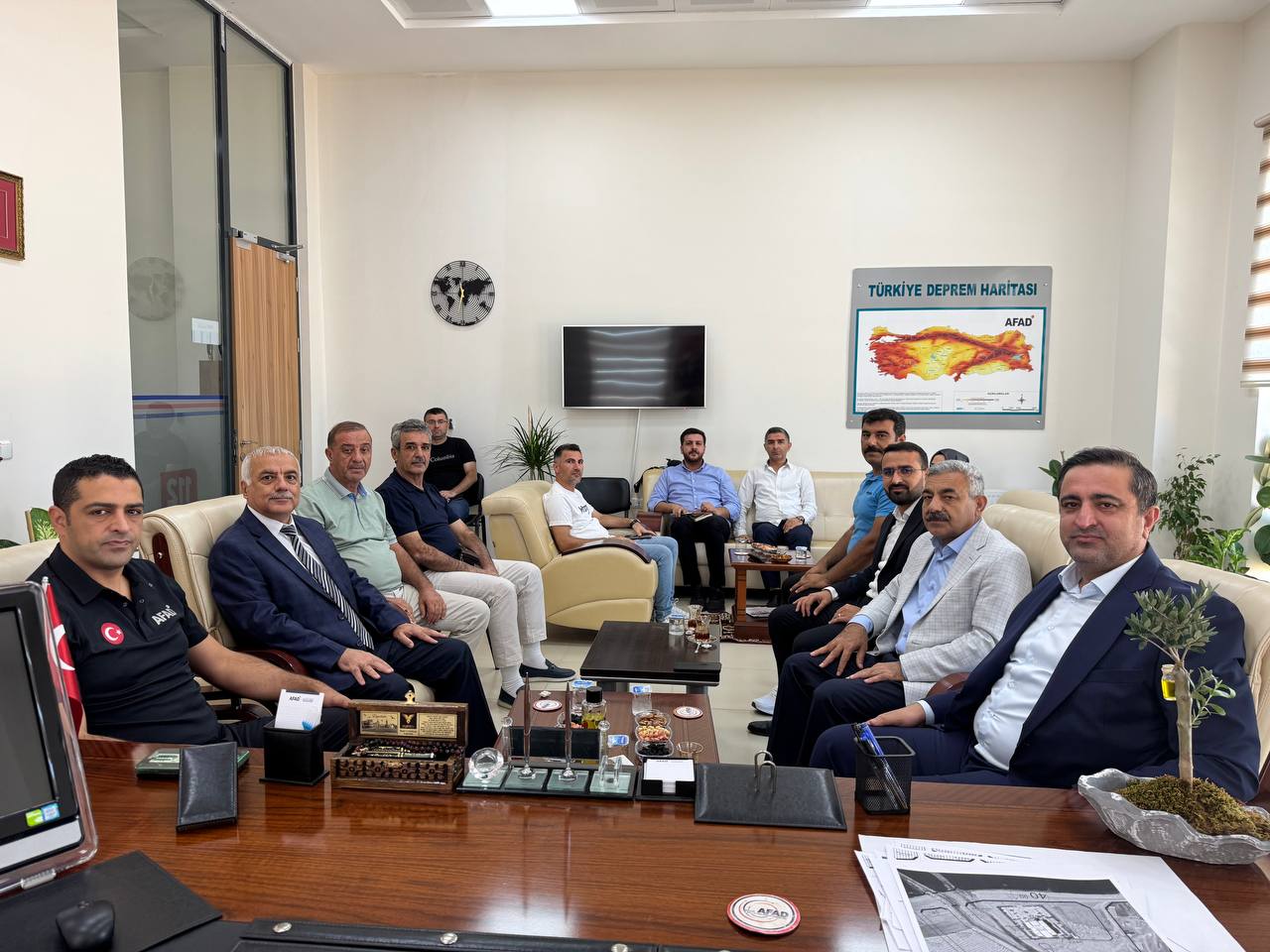 Ramanlı’dan kurumlara ziyaret