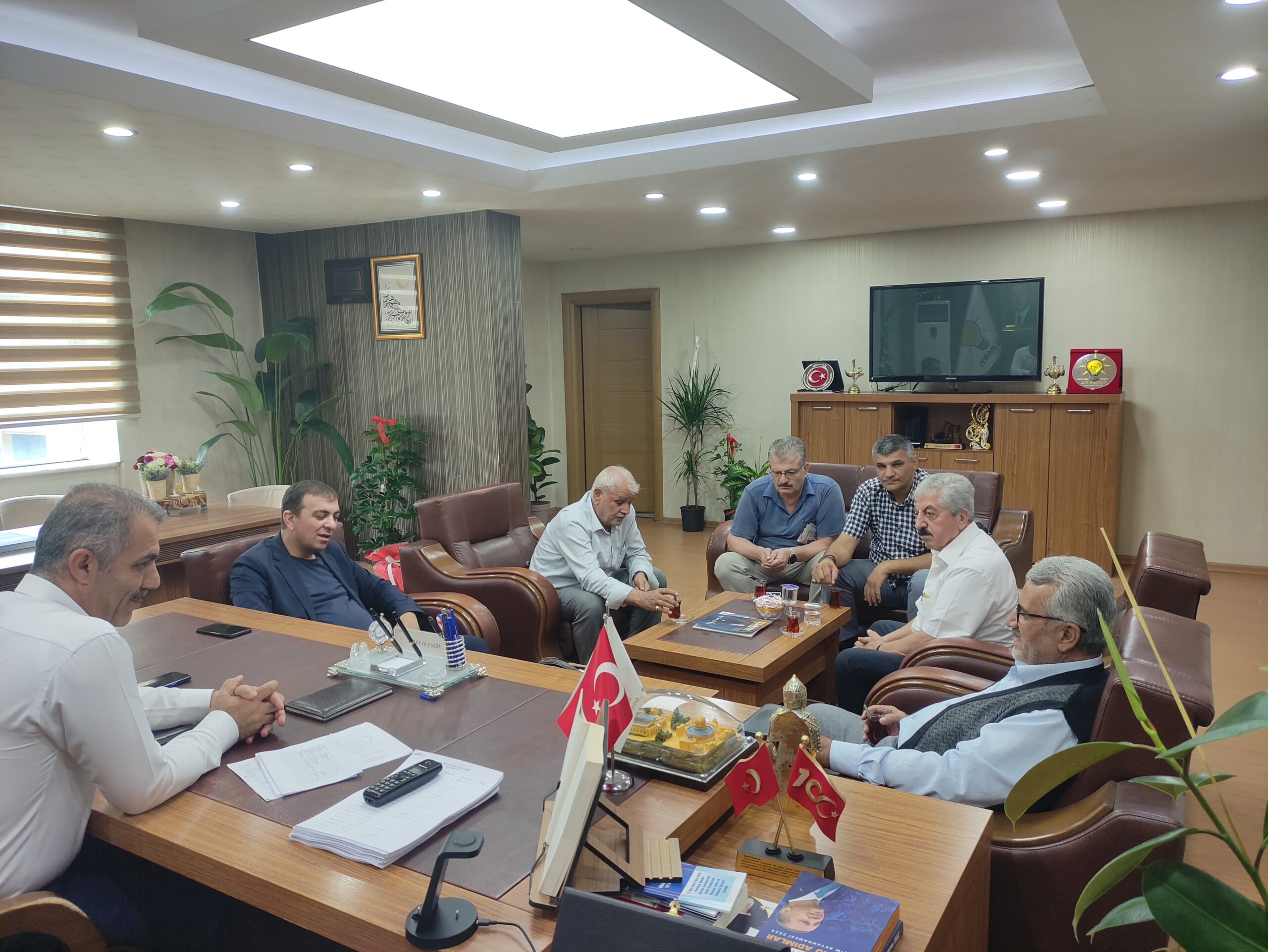 SP’den AK Parti’ye ziyaret