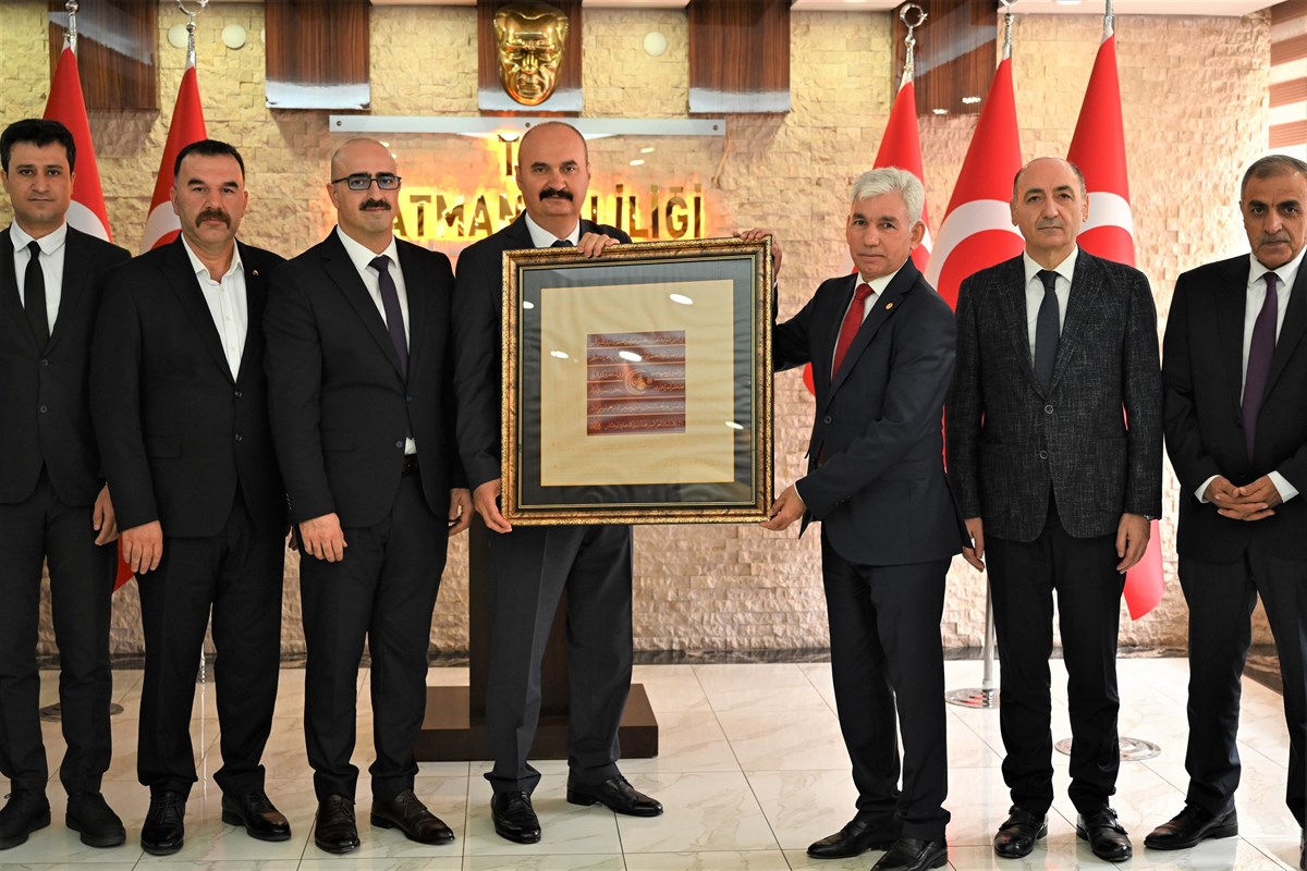 Vali Canalp, Ahilik komitesini ağırladı