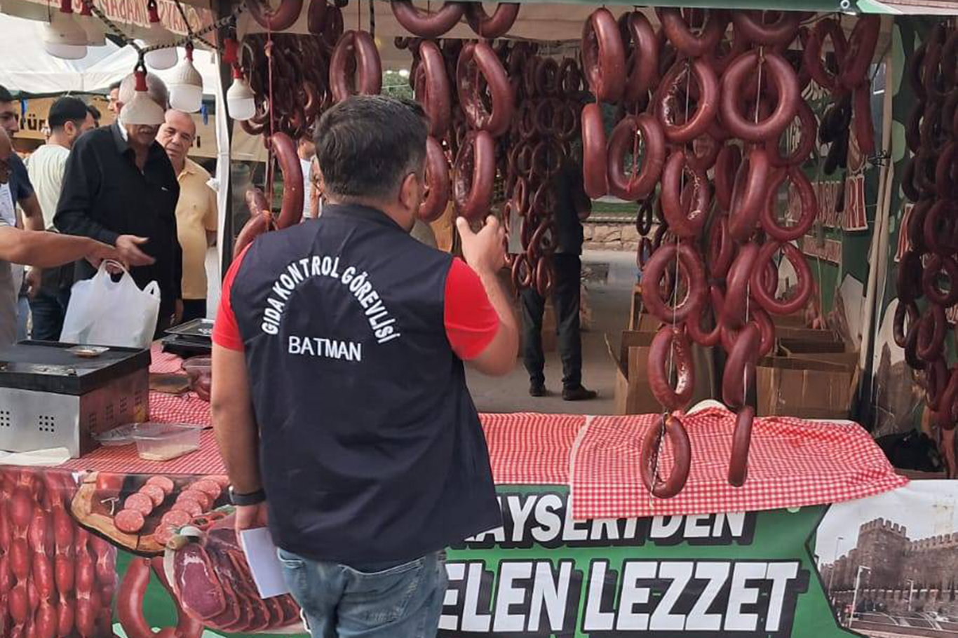 718 Kilo sucuğa el konuldu