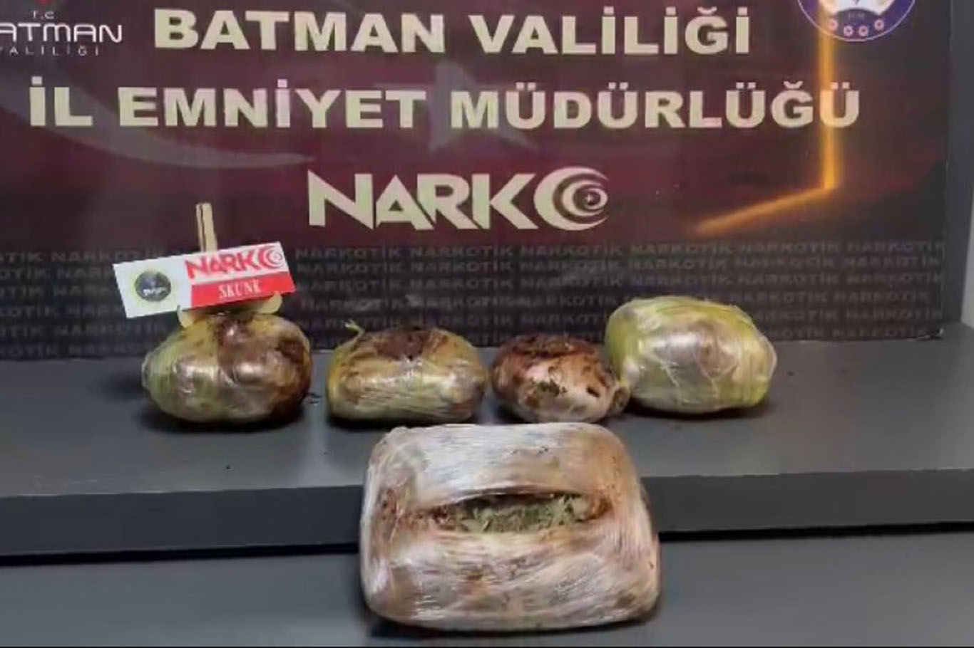 8 Kilo uyuşturucu ele geçirildi