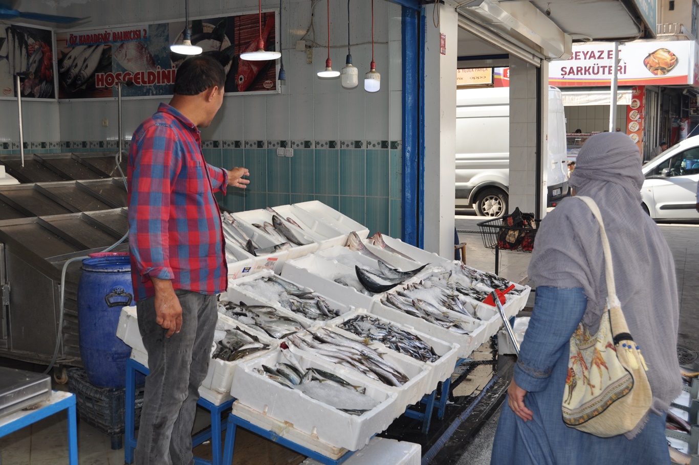 Balık bolluğu vatandaşın yüzünü güldürdü