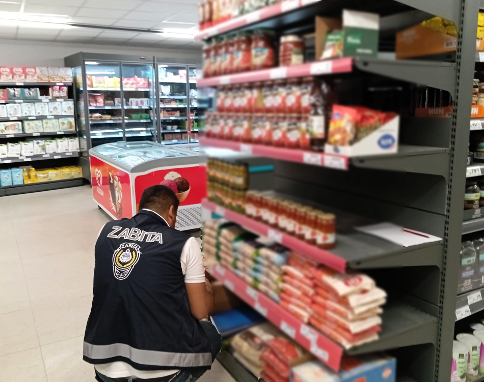 Bozuk ürünler imha edildi