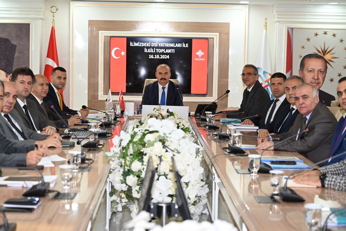 DSİ’nin yatırımları ele alındı