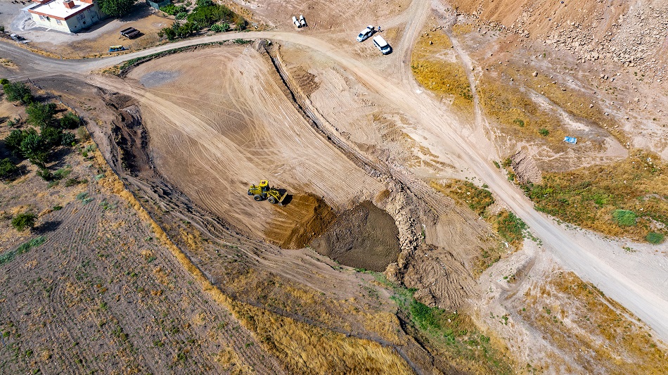 Danalı göleti ıslah edildi
