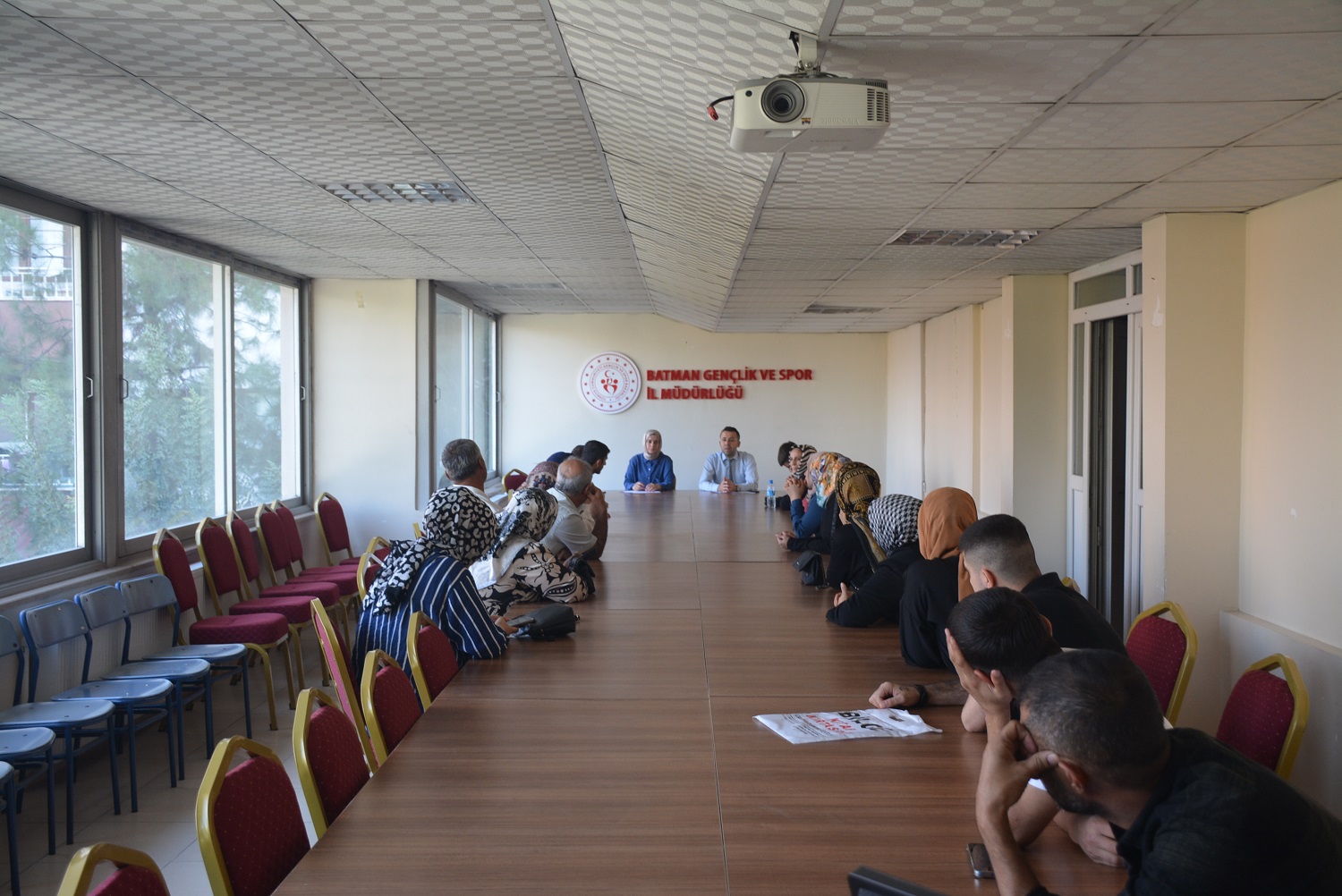 Gençlikte İUP personeli işbaşı yaptı