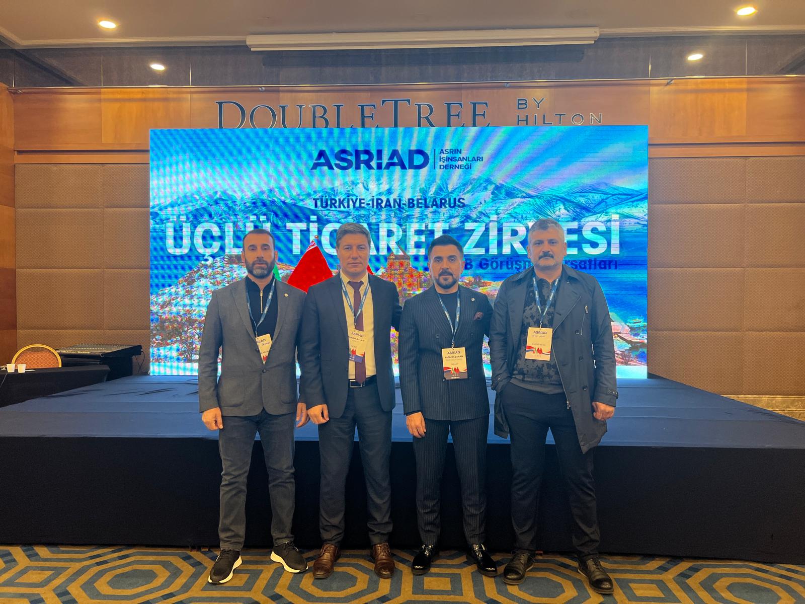 ASRİAD’dan üçlü ticaret zirvesi