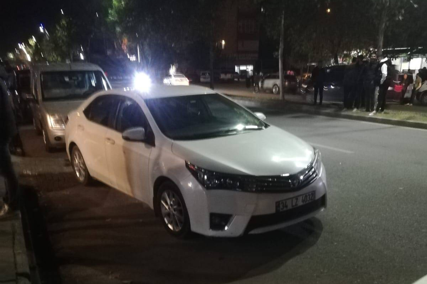 Araca silahlı saldırı