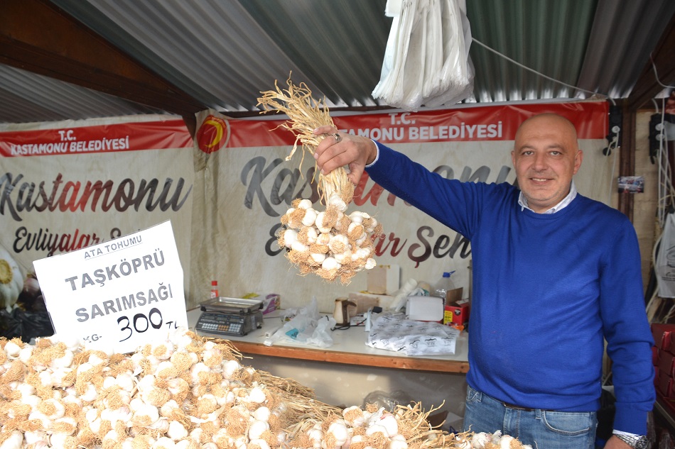 Taşköprü sarımsağına ilgi