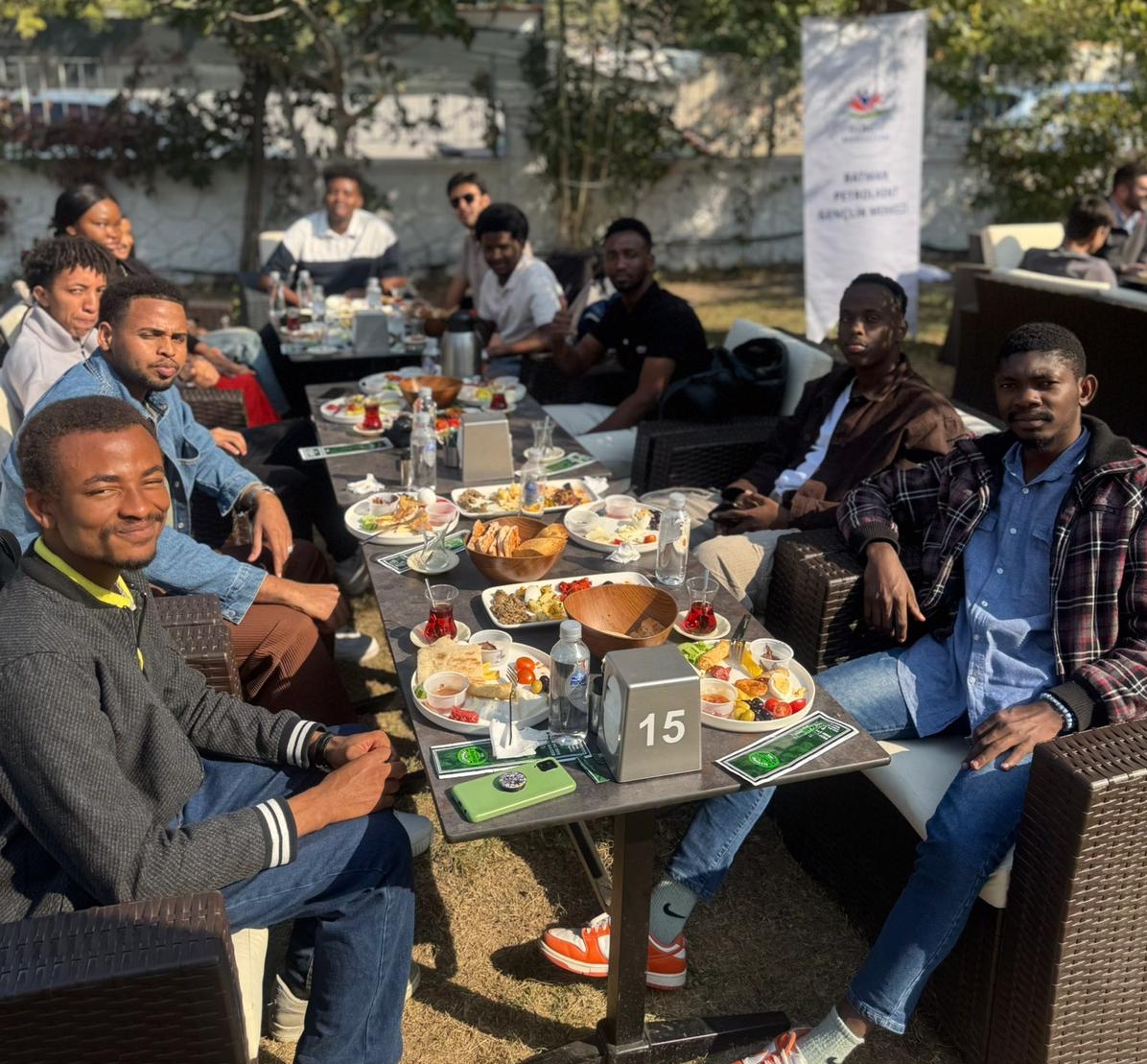 Yabancı öğrenciler kahvaltıda buluşturuldu