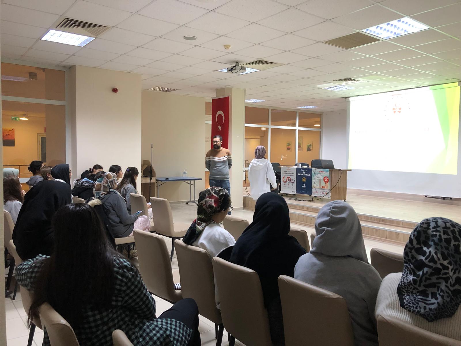 Öğrencilere bağımlılık eğitimi