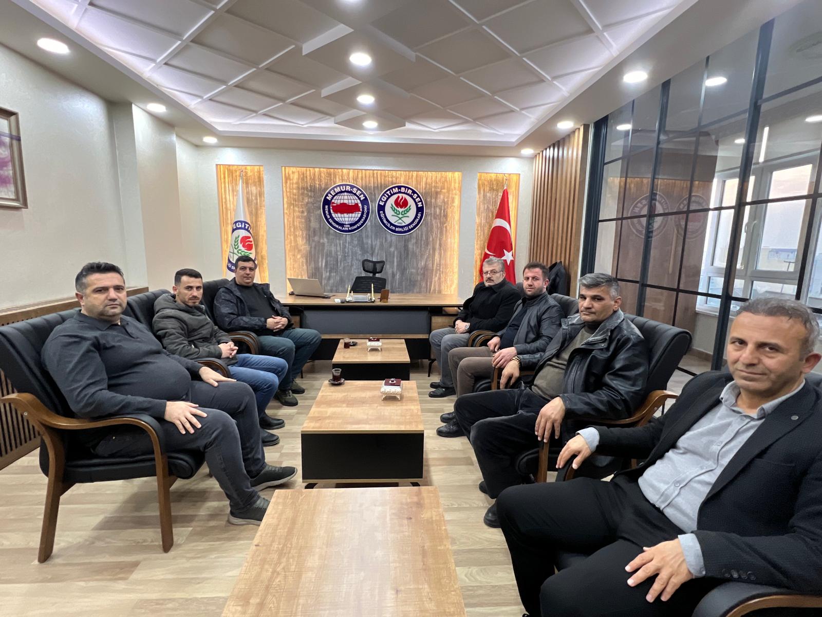 SP’den Eğitim Bir Sen’e ziyaret