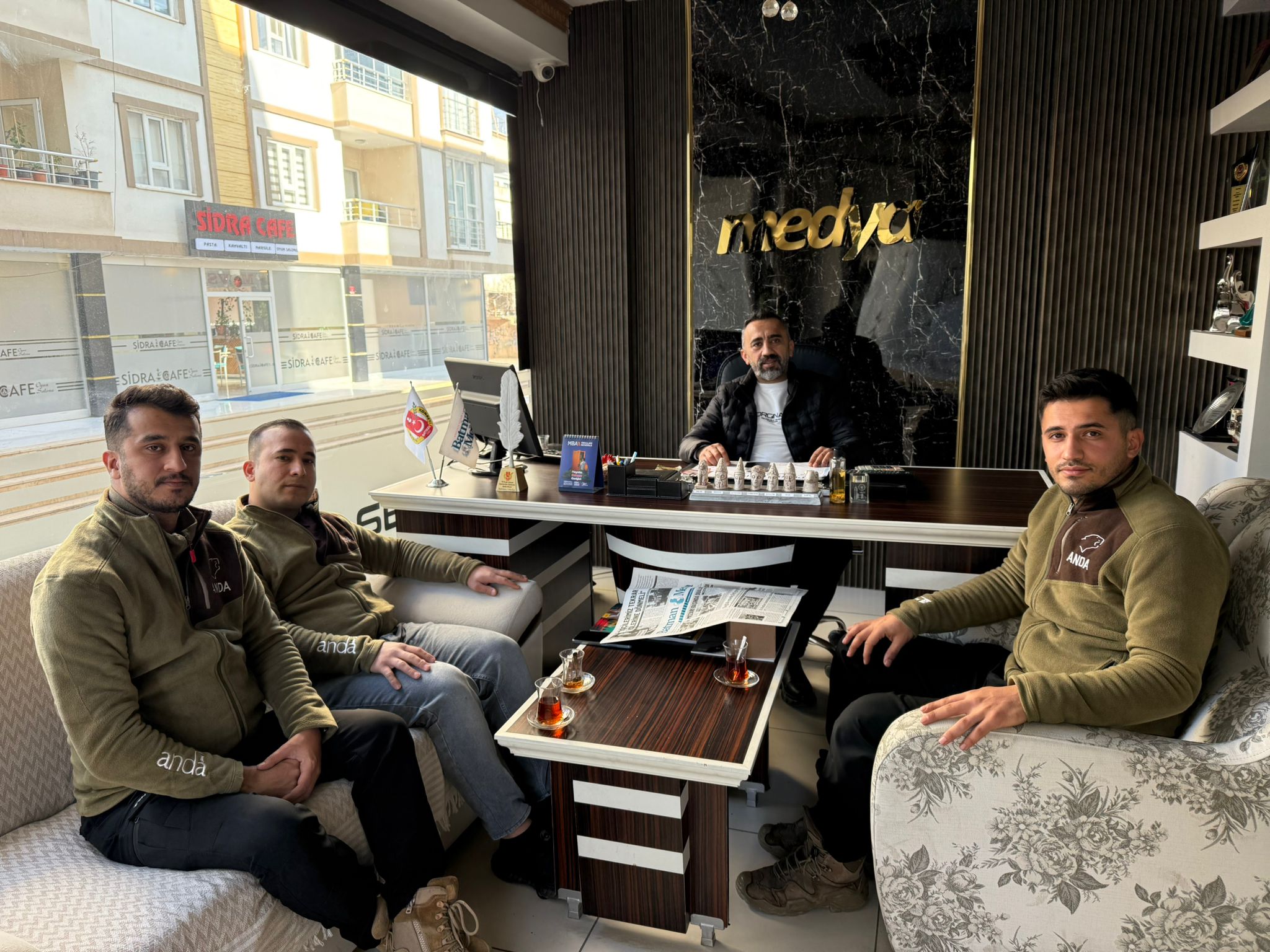 ANDA, gazeteciler gününü kutladı