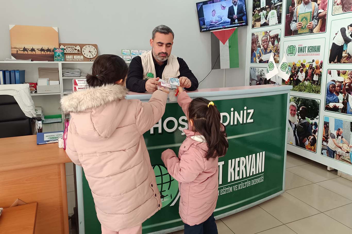 Batmanlı çocuklardan Gazze’ye anlamlı  bağış