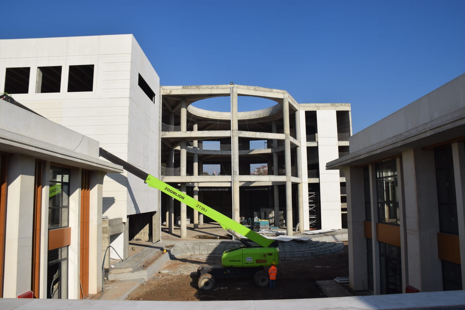 Bilim Merkezi inşaatında sona doğru