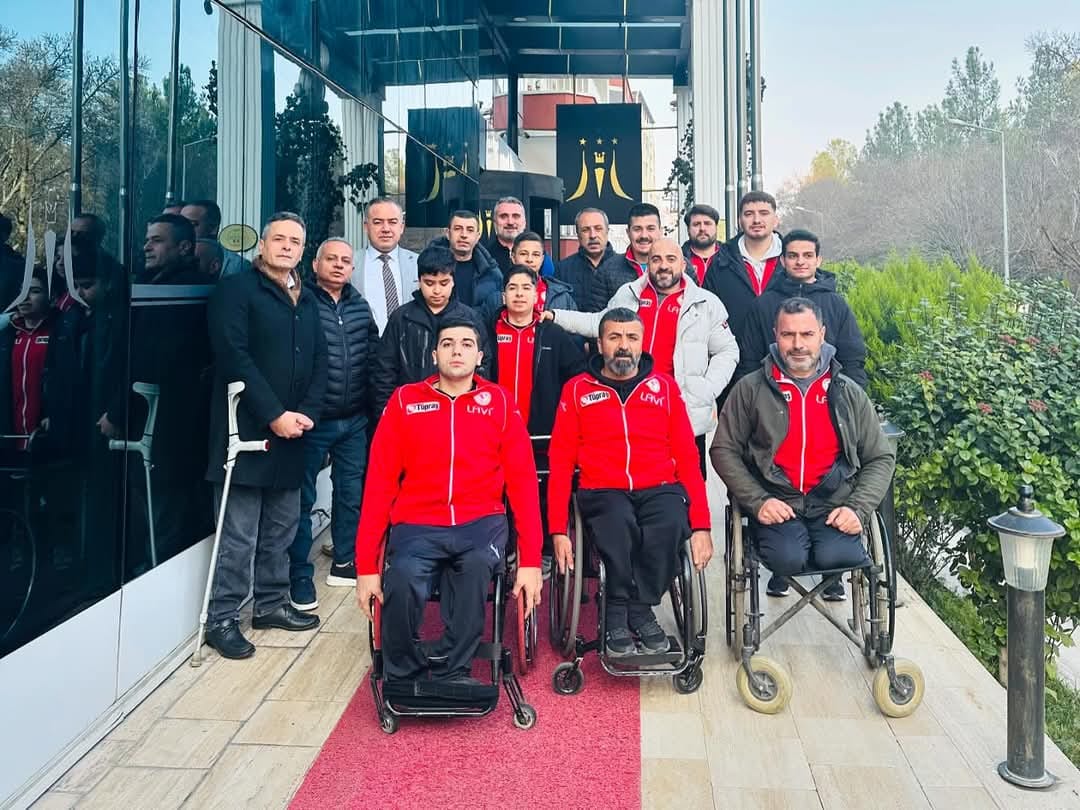 Engelli basketbolculara jest