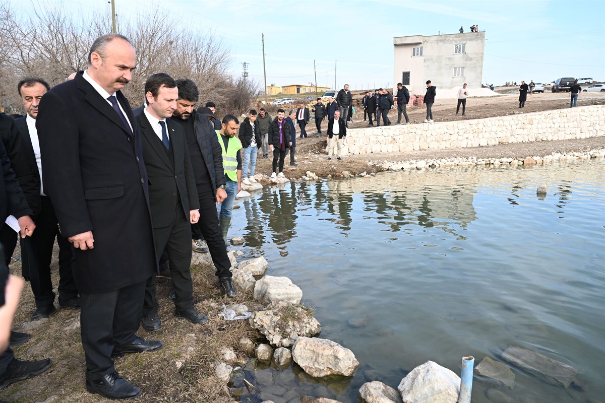 Erzen Balıklı gölü turizme kazandırılıyor