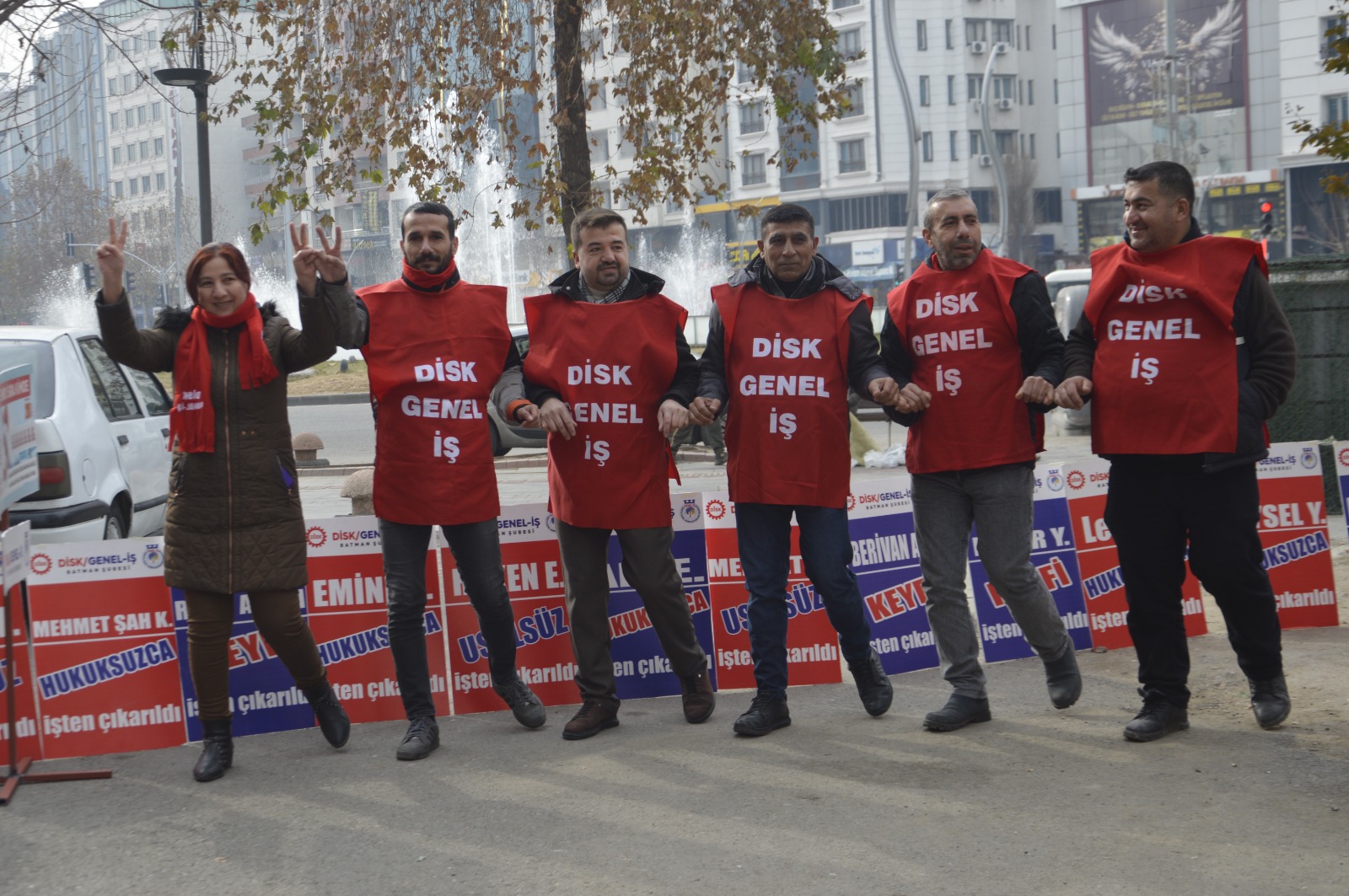 İşçilerin nöbet eylemi devam ediyor