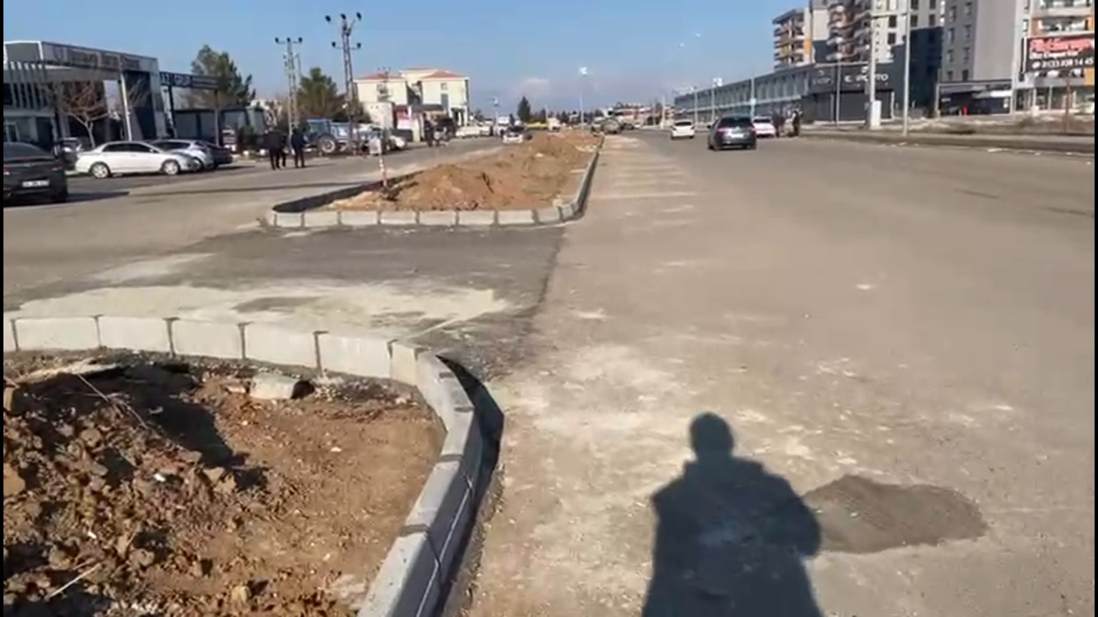 Yeni bulvar çalışması tamamlandı