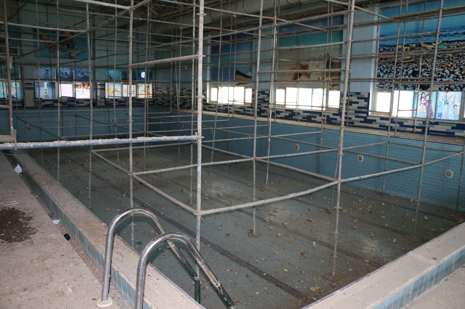 Belediye spor kompleksi tadilata alındı