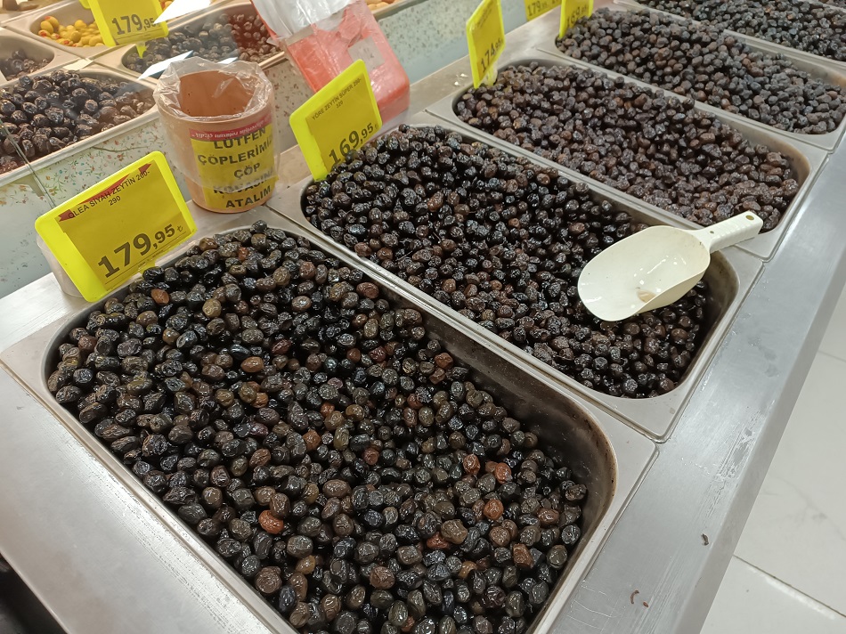 Bütçeye göre zeytin alışverişi