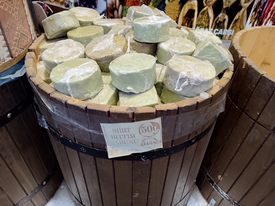 Siirt yapımı sabunlar revaçta