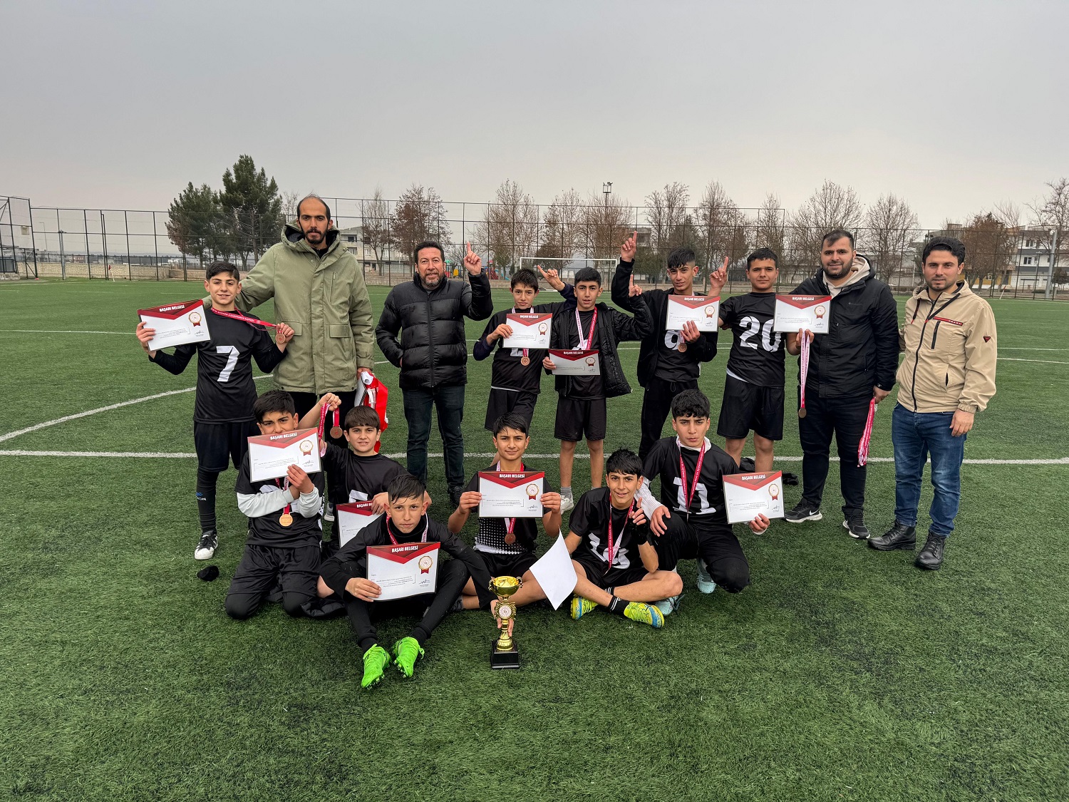 Spor lisesinden çifte şampiyonluk