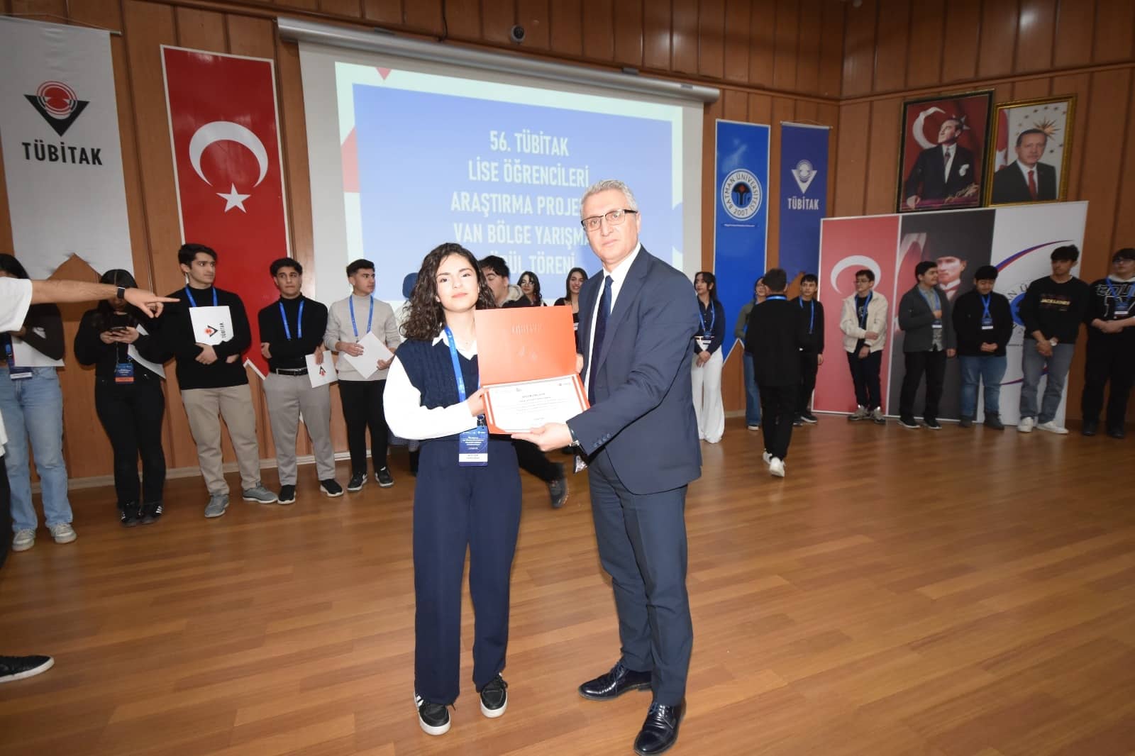 TÜBİTAK bölge finali ödülleri verildi