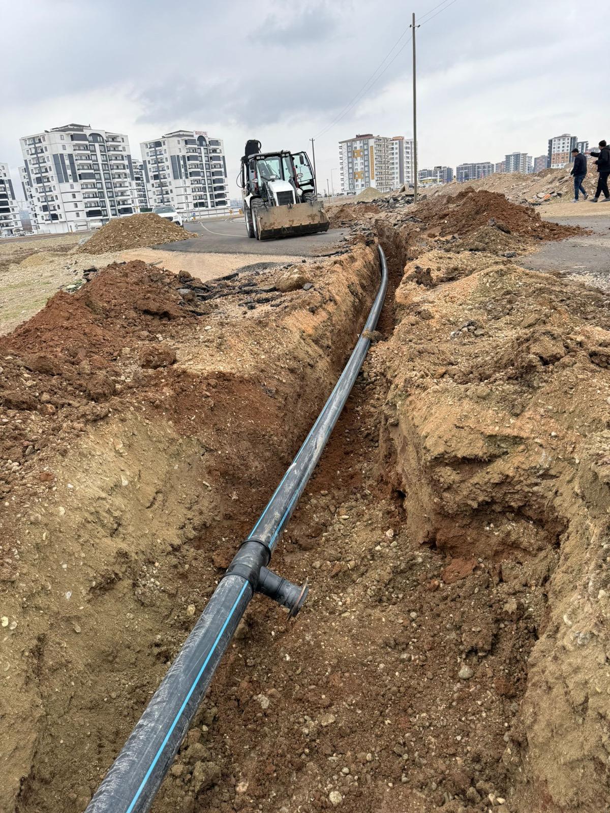 Tilmis’e yeni içme suyu hattı