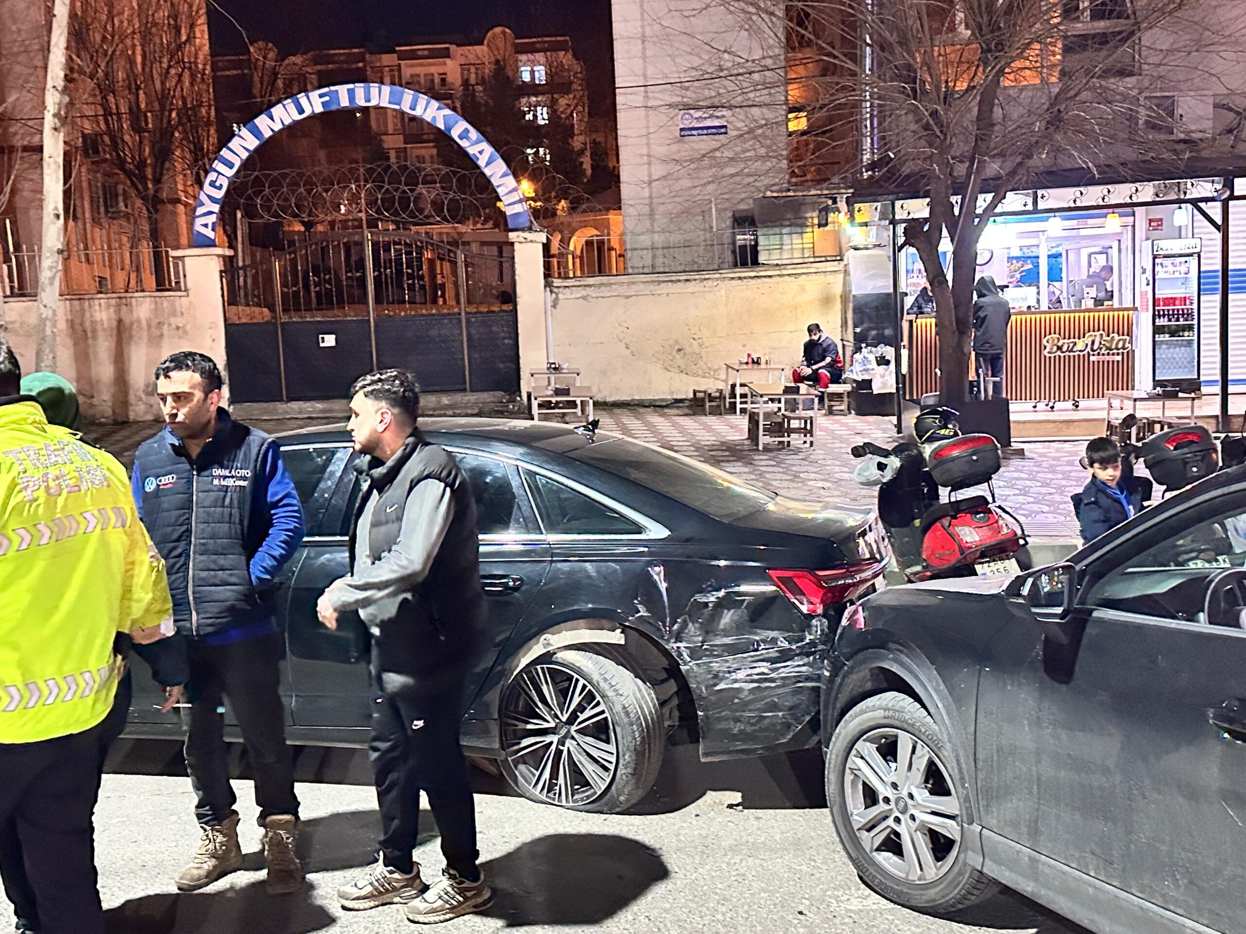 Maddi hasarlı kaza: 1 yaralı