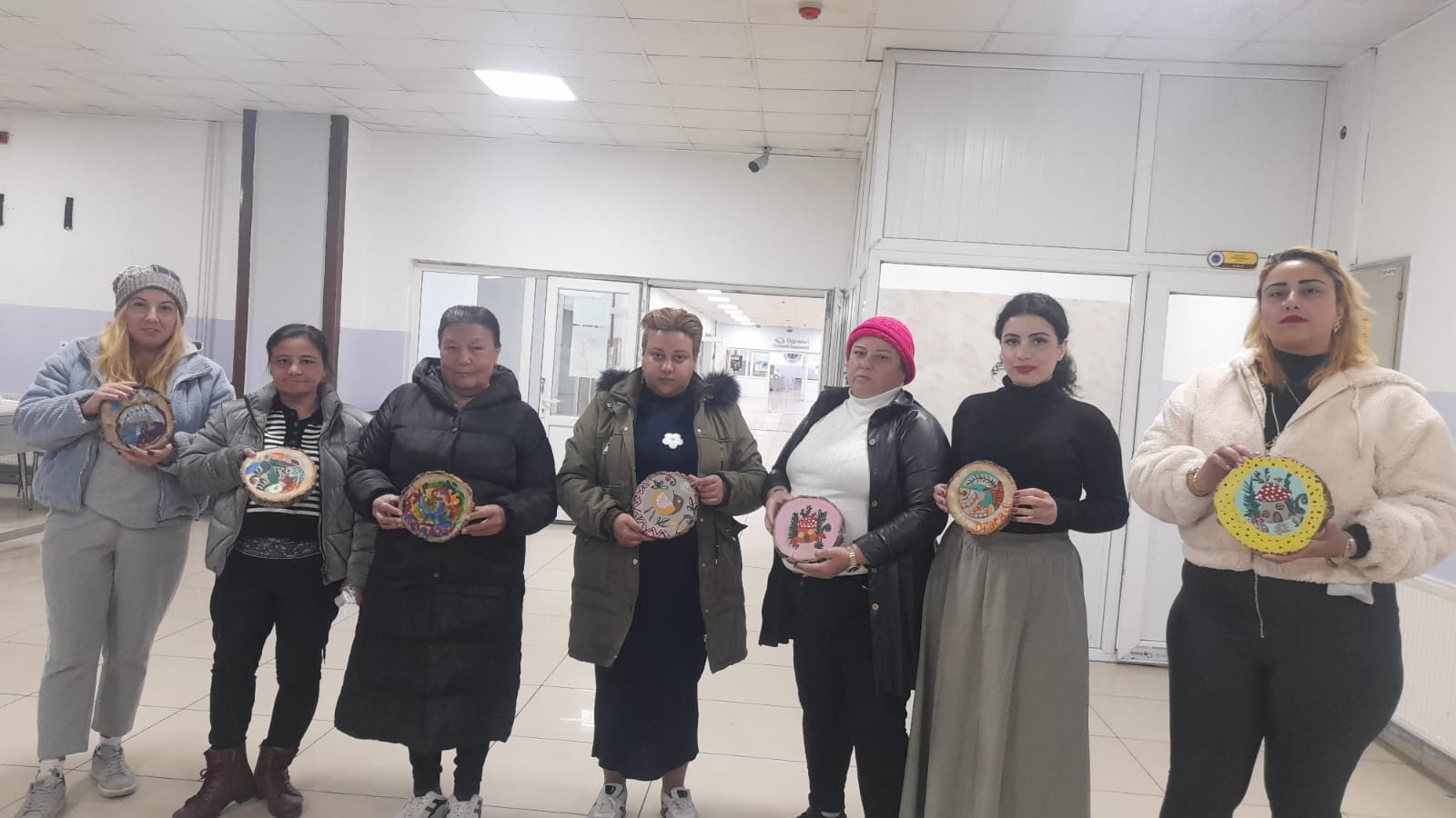 Engelsiz bireylerden boyama etkinliği